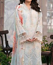 Motifz Ivory/Grey Lawn Suit- Pakistani Designer Lawn Suits