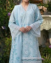 Motifz Baby Blue Lawn Suit- Pakistani Designer Lawn Suits