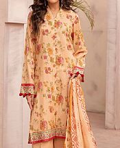 Motifz Peach Lawn Suit- Pakistani Lawn Dress