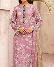 Motifz Pink Rose Lawn Suit- Pakistani Designer Lawn Suits