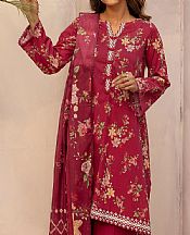 Motifz Crimson Lawn Suit- Pakistani Lawn Dress