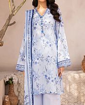 Motifz Cadet Blue Lawn Suit- Pakistani Lawn Dress