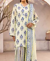 Motifz Yellow/Blue Lawn Suit- Pakistani Lawn Dress