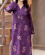 Purple Lawn Suit (2 Pcs)