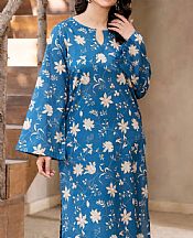 Denim Blue Lawn Suit (2 Pcs)