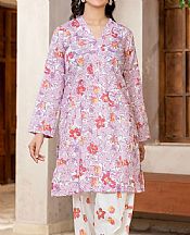 Lilac/White Lawn Suit (2 Pcs)