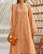 Peach Lawn Suit