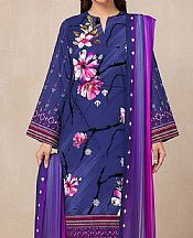 Motifz Blueberry Khaddar Suit- Pakistani Winter Clothing