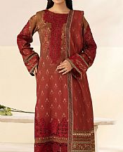 Motifz Rust Linen Suit- Pakistani Winter Clothing