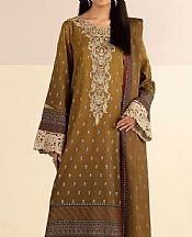 Motifz Olive Linen Suit- Pakistani Winter Clothing