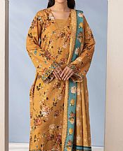 Motifz Sand Gold Khaddar Suit- Pakistani Winter Clothing