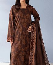 Motifz Brown Khaddar Suit- Pakistani Winter Clothing