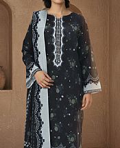 Motifz Navy Blue Khaddar Suit- Pakistani Winter Clothing