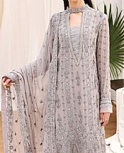 Lilac/Grey Chiffon Suit- Pakistani Chiffon Dress