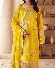 Motifz Mustard Lawn Suit- Pakistani Lawn Dress