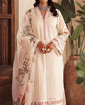 Motifz Off White Lawn Suit- Pakistani Lawn Dress