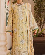 Motifz Sand Gold Lawn Suit- Pakistani Designer Lawn Suits