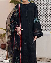 Motifz Black Lawn Suit- Pakistani Lawn Dress