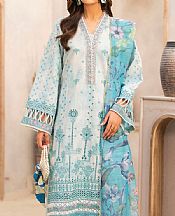 Motifz Sky Blue Lawn Suit- Pakistani Designer Lawn Suits