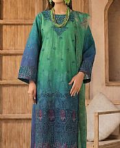 Motifz Green/Teal Lawn Suit- Pakistani Lawn Dress