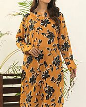 Motifz Dull Orange Lawn Suit (2 pcs)- Pakistani Lawn Dress