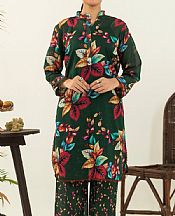 Motifz Green Lawn Suit (2 pcs)- Pakistani Designer Lawn Suits