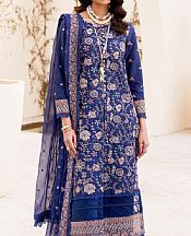 Motifz Navy Blue Cambric Suit- Pakistani Winter Dress