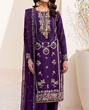 Motifz Plum Cambric Suit- Pakistani Winter Dress