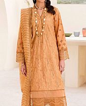 Motifz Faded Orange Cambric Suit- Pakistani Winter Clothing