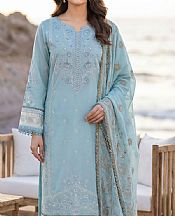 Sky Blue Lawn Suit