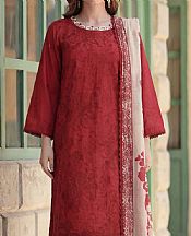 Scarlet Lawn Suit