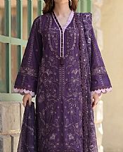 Purple Lawn Suit