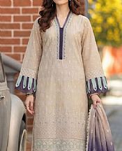 Tan Lawn Suit