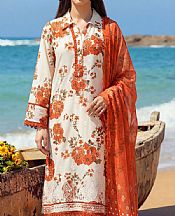 White/Orange Suit