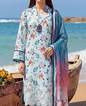 Light Blue Lawn Suit
