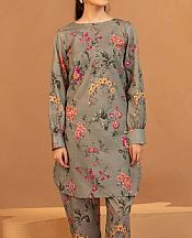 Motifz Warm Grey Khaddar Suit (2 pcs)- Pakistani Winter Clothing