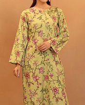 Motifz Light Olive Green Khaddar Suit (2 pcs)- Pakistani Winter Clothing