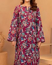 Motifz Deep Carmine Khaddar Suit (2 pcs)- Pakistani Winter Clothing