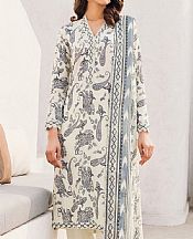Motifz Off-white Lawn Suit- Pakistani Lawn Dress