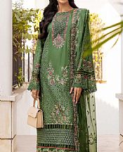 Motifz Green Lawn Suit- Pakistani Lawn Dress