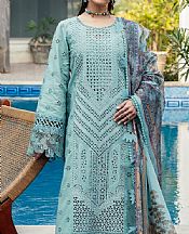 Motifz Pale Aqua Lawn Suit- Pakistani Lawn Dress