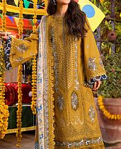 Motifz Mustard Lawn Suit- Pakistani Designer Lawn Suits