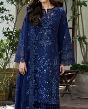 Motifz Navy Blue Lawn Suit- Pakistani Designer Lawn Suits