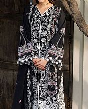 Motifz Black Lawn Suit- Pakistani Lawn Dress