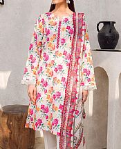 Motifz White/Multi Lawn Suit- Pakistani Lawn Dress