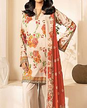 Motifz Ivory Lawn Suit- Pakistani Designer Lawn Suits