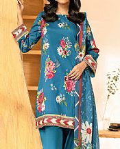 Motifz Blue Lawn Suit- Pakistani Lawn Dress