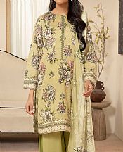 Motifz Light Olive Green Lawn Suit- Pakistani Lawn Dress