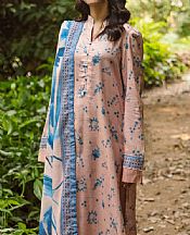 Motifz Tea Pink Khaddar Suit- Pakistani Winter Clothing