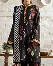 Motifz Black Khaddar Suit- Pakistani Winter Dress